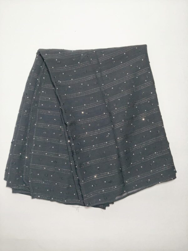 Black ministone hijab - hijabshop.in 2
