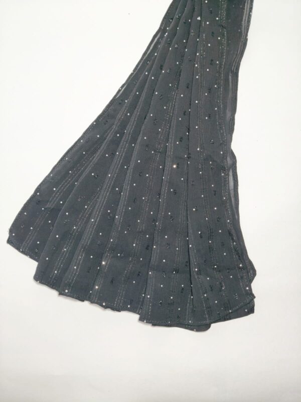 Black ministone hijab - hijabshop.in