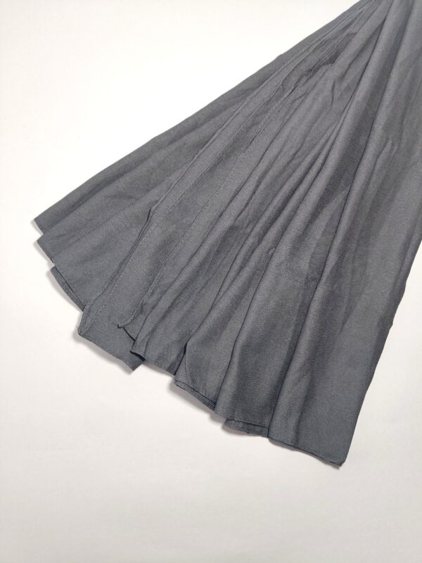 Dark-grey-Cotton-hijab-Hijabshop.in