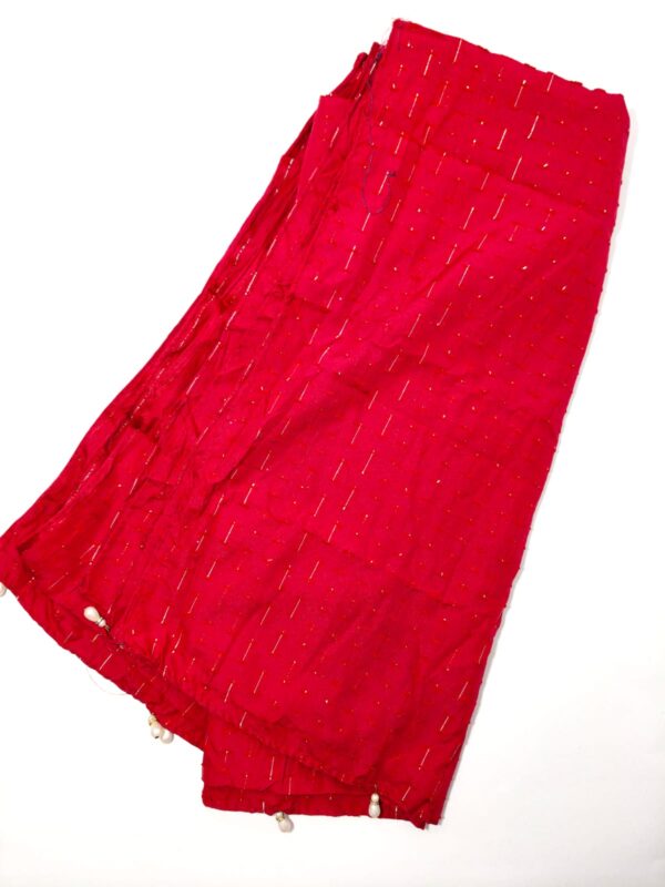 Dark red textured hijab - hijabshop.in 2