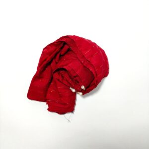Dark red textured hijab - hijabshop.in