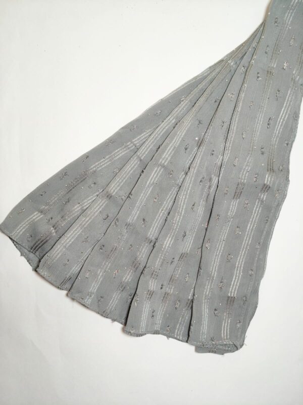 Dusty grey ministone hijab - hijabshop.in