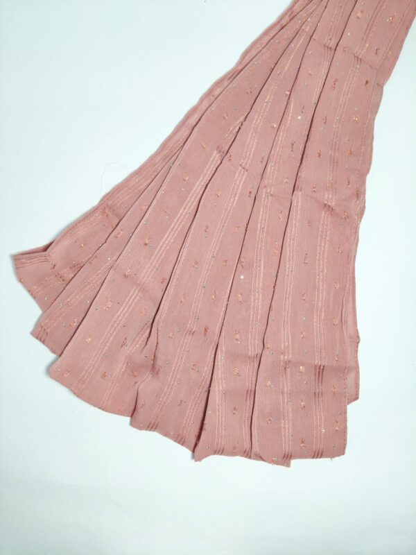 Dusty rose mini stone hijab - hijabshop.in