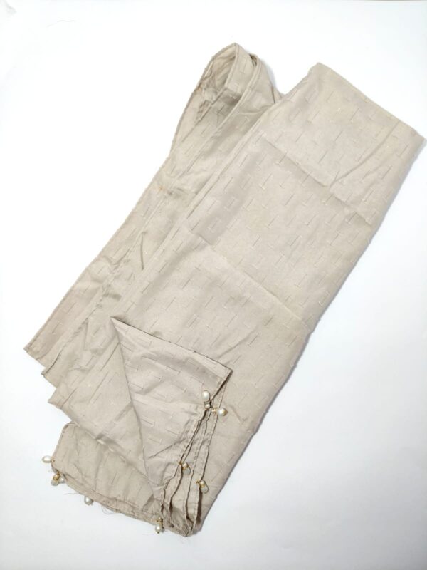 Light taupe textured hijab - hijabshop.in 2