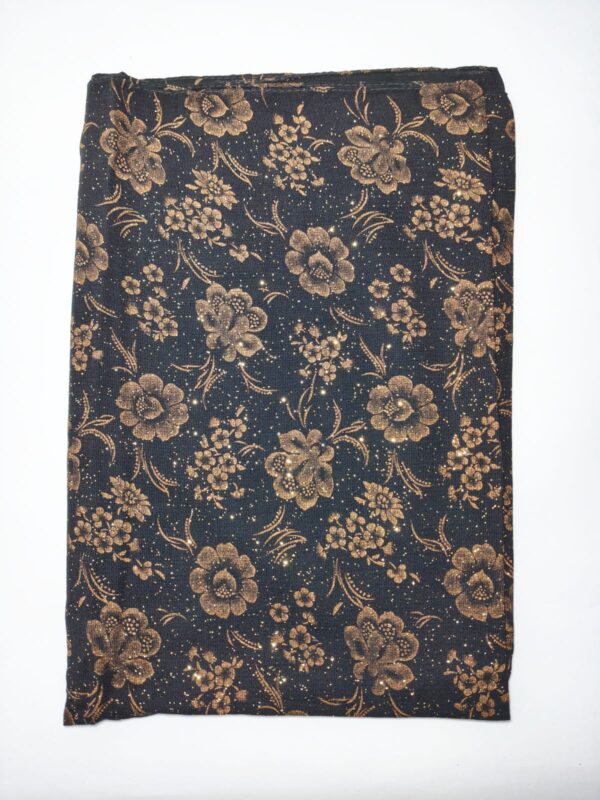 Midnight bloom chiffon hijab - hijabshop.in 2