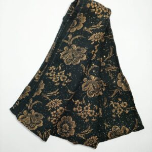 Midnight bloom chiffon hijab - hijabshop.in