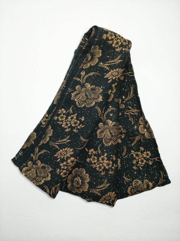 Midnight bloom chiffon hijab - hijabshop.in