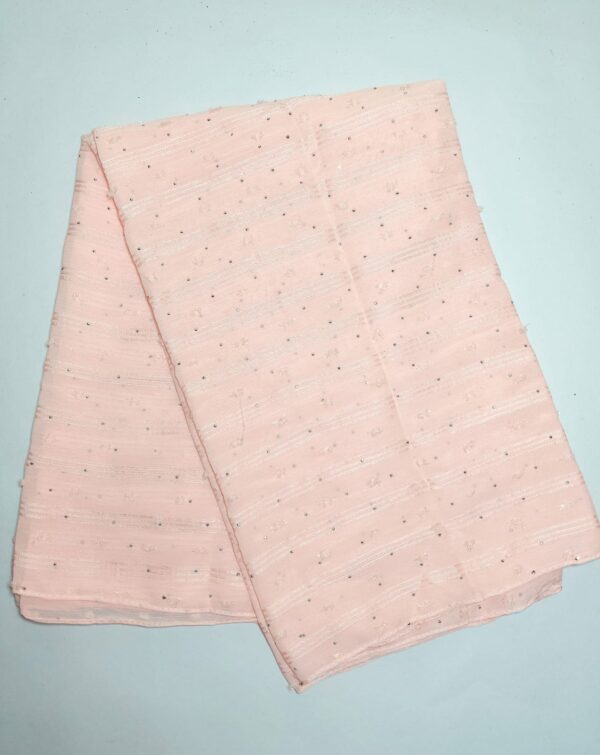 Peach ministone hijab - hijabshop.in 2