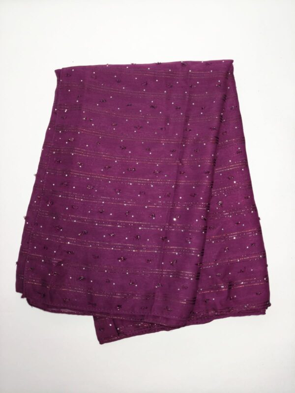 Plum purple ministone hijab - hijabshop.in 2