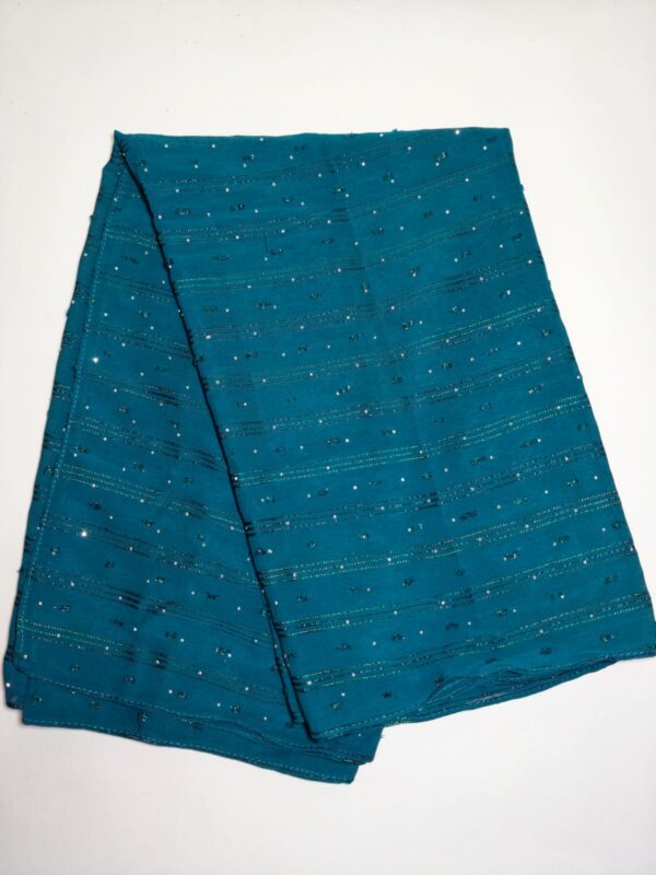 Teal green ministone hijab - hijabshop.in 2