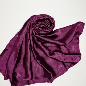 purple velvet - satin hijab - hijabshop.in