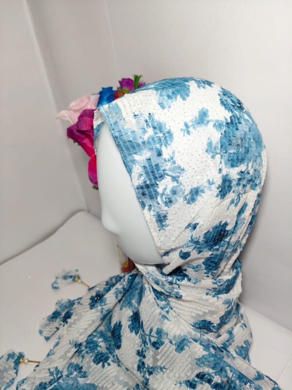 floral pattern hijab - sample - hijabshop.in -2