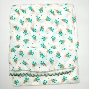 green floral printed namaz dupatta - hijabshop.in