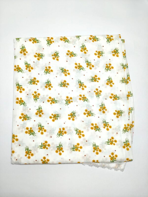 yellow floral printed namaz dupatta - hijabshop.in 2